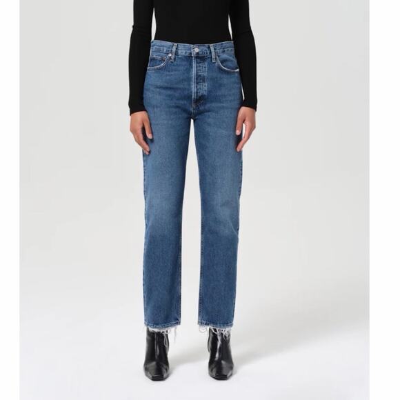 AGOLDE 90's Pinch Waist High Rise Straight Jean - Picture 7 of 8